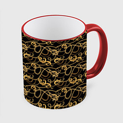 Кружка цветная Versace