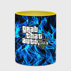 Кружка 3D GTA5, цвет: 3D-белый + желтый — фото 2