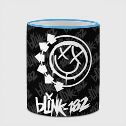 Кружка 3D Blink-182 4, цвет: 3D-небесно-голубой кант — фото 2
