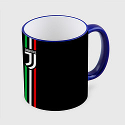 Кружка 3D JUVENTUS, цвет: 3D-синий кант