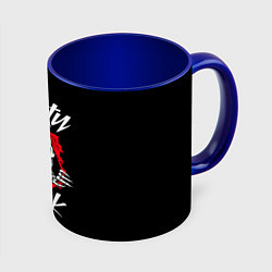 Кружка 3D Rock Party, цвет: 3D-белый + синий