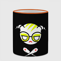 Кружка 3D Аниме, цвет: 3D-оранжевый кант — фото 2