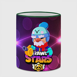 Кружка 3D BRAWL STARS GALE, цвет: 3D-зеленый кант — фото 2