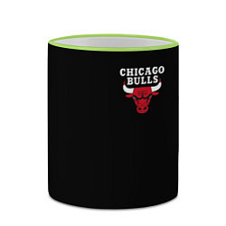 Кружка 3D CHICAGO BULLS, цвет: 3D-светло-зеленый кант — фото 2