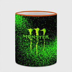 Кружка 3D MONSTER ENERGY, цвет: 3D-оранжевый кант — фото 2