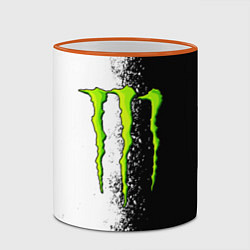 Кружка 3D MONSTER ENERGY, цвет: 3D-оранжевый кант — фото 2