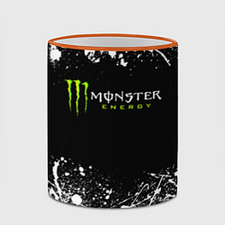 Кружка 3D MONSTER ENERGY, цвет: 3D-оранжевый кант — фото 2