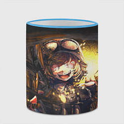 Кружка 3D Tanya, цвет: 3D-небесно-голубой кант — фото 2