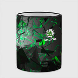 Кружка 3D SKODA, цвет: 3D-черный кант — фото 2