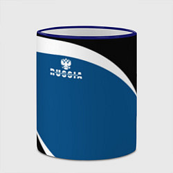 Кружка 3D Russia, цвет: 3D-синий кант — фото 2