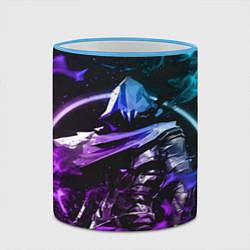 Кружка 3D VALORANT OMEN, цвет: 3D-небесно-голубой кант — фото 2