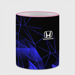 Кружка 3D HONDA, цвет: 3D-розовый кант — фото 2