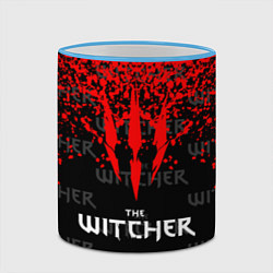 Кружка 3D The Witcher, цвет: 3D-небесно-голубой кант — фото 2