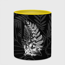 Кружка 3D ЭЛЛИ ТАТУИРОВКА, цвет: 3D-белый + желтый — фото 2
