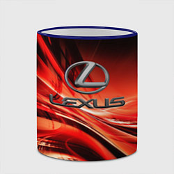 Кружка 3D LEXUS, цвет: 3D-синий кант — фото 2