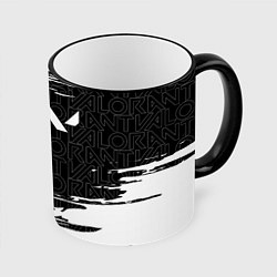 Кружка 3D VALORANT ВАЛОРАНТ, цвет: 3D-черный кант
