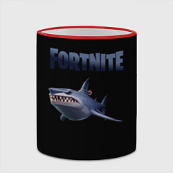 Кружка 3D Loot Shark Fortnite, цвет: 3D-красный кант — фото 2
