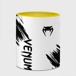 Кружка 3D VENUM, цвет: 3D-белый + желтый — фото 2