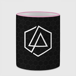 Кружка 3D LINKIN PARK, цвет: 3D-розовый кант — фото 2