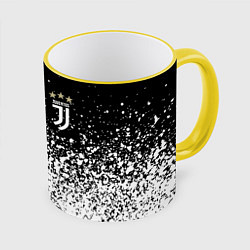Кружка 3D JUVENTUS, цвет: 3D-желтый кант