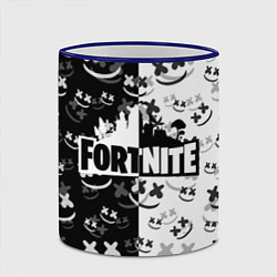 Кружка 3D FORTNITE MARSHMELLO, цвет: 3D-синий кант — фото 2