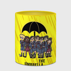 Кружка 3D The Umbrella Academy, цвет: 3D-белый + желтый — фото 2