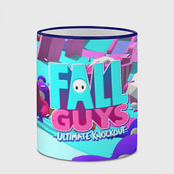 Кружка 3D Fall Guys, цвет: 3D-синий кант — фото 2