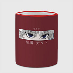 Кружка 3D Hunter x Hunter, цвет: 3D-красный кант — фото 2