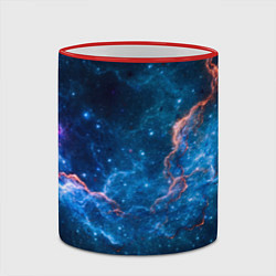 Кружка 3D Туманность, цвет: 3D-красный кант — фото 2