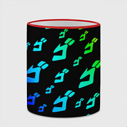 Кружка 3D JoJo Bizarre Adventure, цвет: 3D-красный кант — фото 2