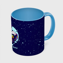 Кружка 3D JoJo Bizarre Adventure, цвет: 3D-белый + небесно-голубой