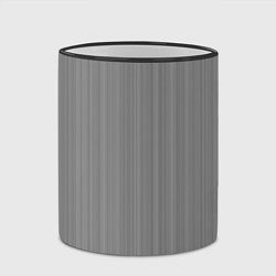 Кружка 3D Серый, цвет: 3D-черный кант — фото 2