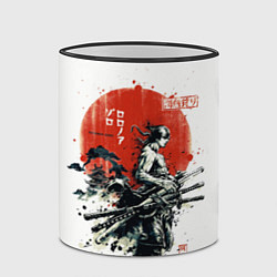 Кружка 3D ONE PIECE ZOHO SAMURAI, цвет: 3D-черный кант — фото 2