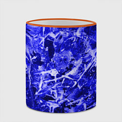 Кружка 3D Dark Blue Gan, цвет: 3D-оранжевый кант — фото 2