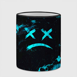 Кружка 3D Lil Peep, цвет: 3D-черный кант — фото 2