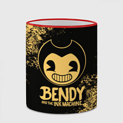 Кружка 3D Bendy And The Ink Machine, цвет: 3D-красный кант — фото 2