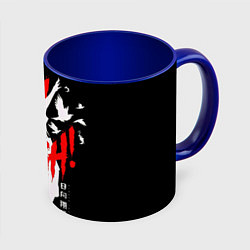 Кружка 3D Haikyuu Haikyu Haikuu !, цвет: 3D-белый + синий