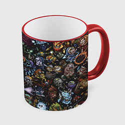 Кружка 3D Heros Dota 2, цвет: 3D-красный кант