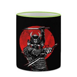 Кружка 3D Samurai, цвет: 3D-светло-зеленый кант — фото 2