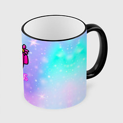 Кружка 3D Among Us, цвет: 3D-черный кант