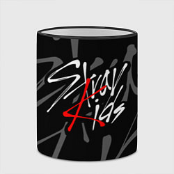 Кружка 3D STRAY KIDS, цвет: 3D-черный кант — фото 2