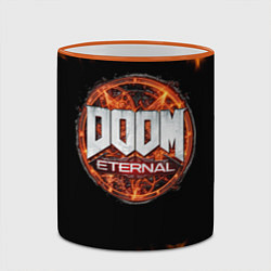 Кружка 3D DOOM Eternal, цвет: 3D-оранжевый кант — фото 2