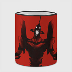 Кружка 3D Евангилион, цвет: 3D-черный кант — фото 2