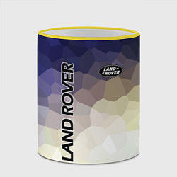 Кружка 3D LAND ROVER, цвет: 3D-желтый кант — фото 2