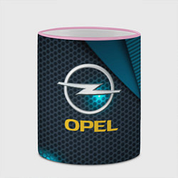 Кружка 3D OPEL ОПЕЛЬ, цвет: 3D-розовый кант — фото 2