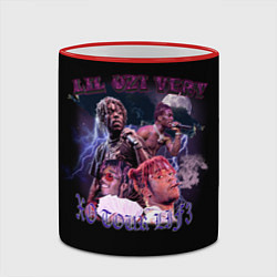 Кружка 3D LIL UZI VERT XO TOUR LIF3, цвет: 3D-красный кант — фото 2