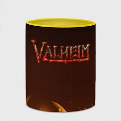 Кружка 3D Valheim: Вальхейм выживание, цвет: 3D-белый + желтый — фото 2