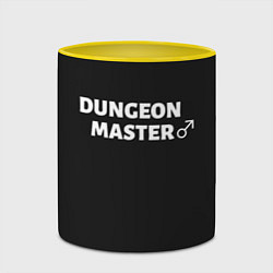 Кружка 3D Dungeon Master, цвет: 3D-белый + желтый — фото 2