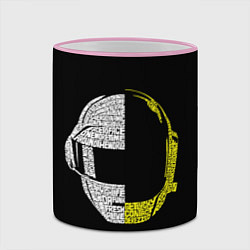 Кружка 3D Daft Punk, цвет: 3D-розовый кант — фото 2