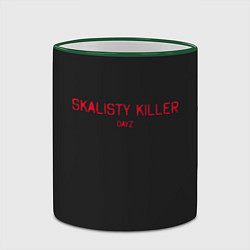 Кружка 3D Skalisty killer, цвет: 3D-зеленый кант — фото 2
